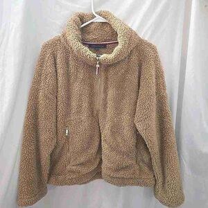 Cozy Tan Sherpa Jacket